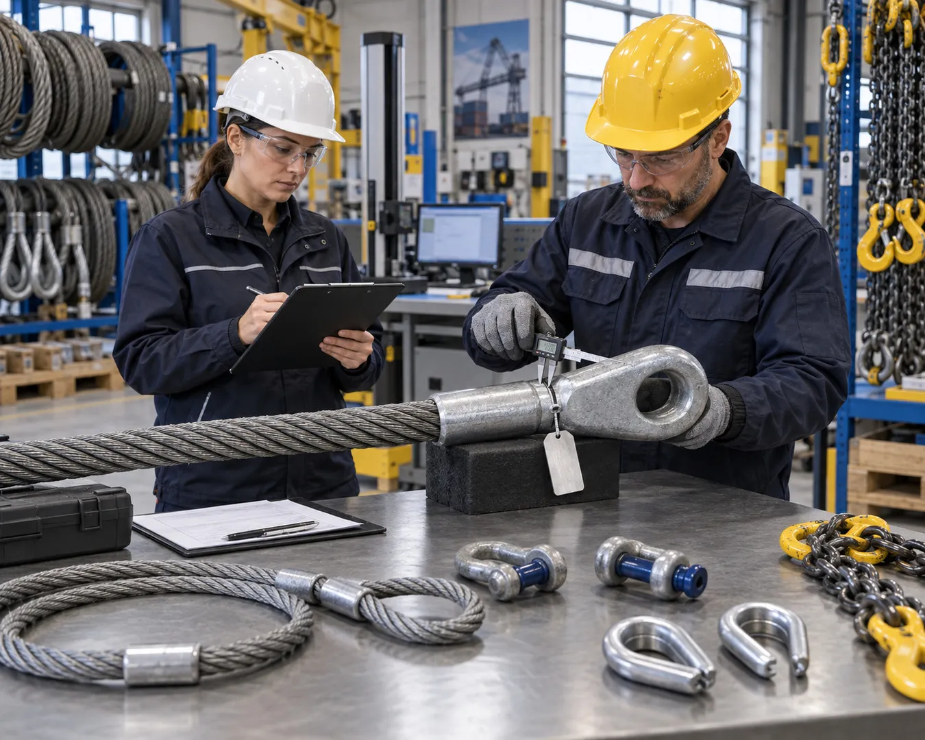 standard di qualità certificati RINA e Iso 9001 per la resinatura professionale wirelock di funi in acciaio